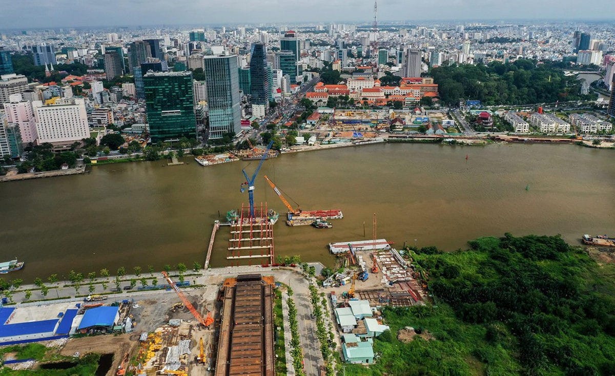 Cầu Thủ Thiêm 2 - Cập nhật tiến độ tháng 01/2020