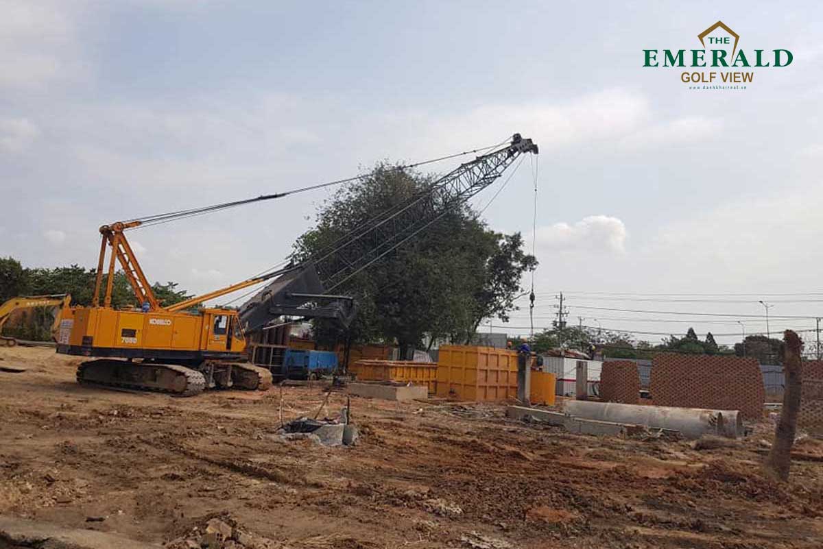 Cập nhật Tiến độ thi công Dự án The Emerald Golf View Bình Dương