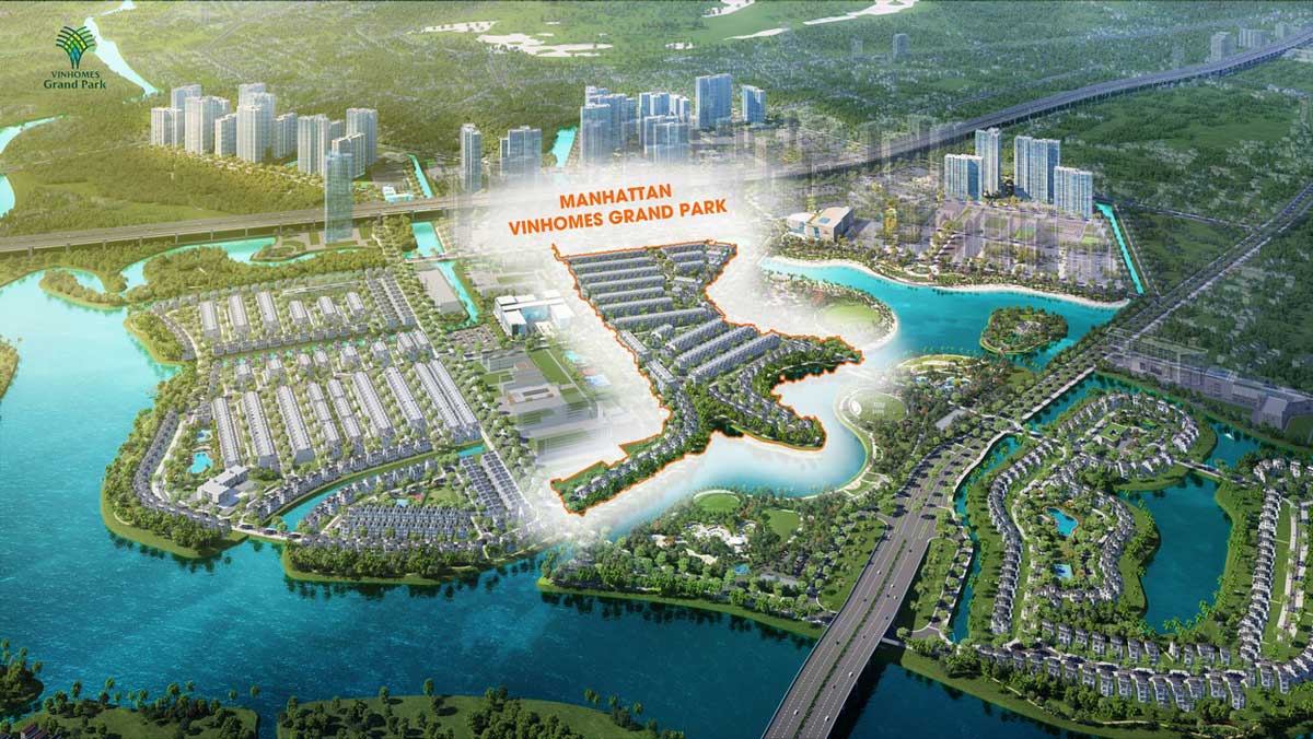 Phân khu nhà phố The Manhattan - Vinhomes Grand Park