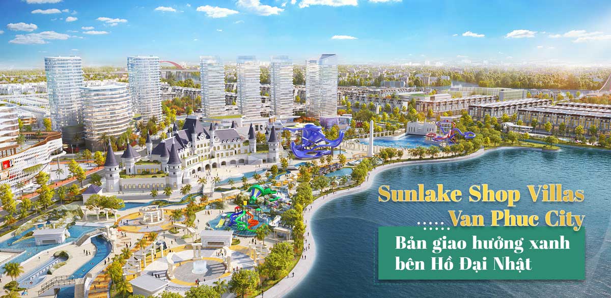 Sunlake Shop Villas tại Vạn Phúc City