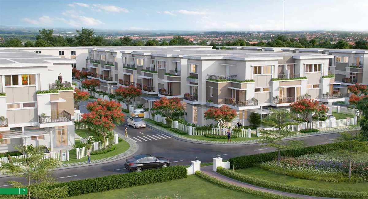 Phối cảnh Dự án Nhà phố Lovera Premier Bình Chánh