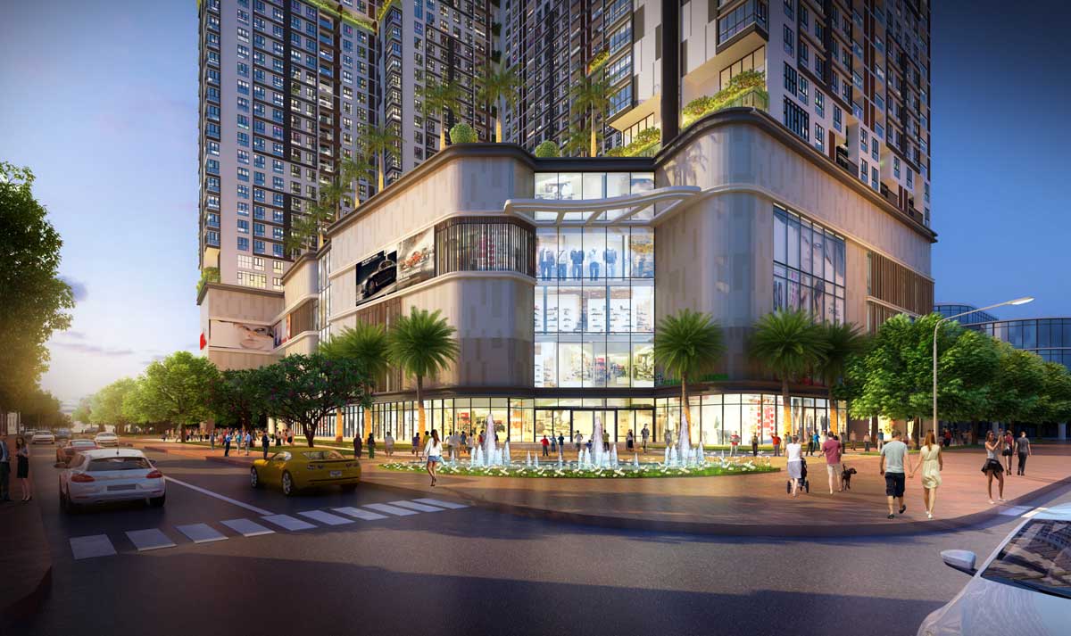 Khu trrung tâm thương mại Dự án Căn Hộ King Crown Center Thủ Đức