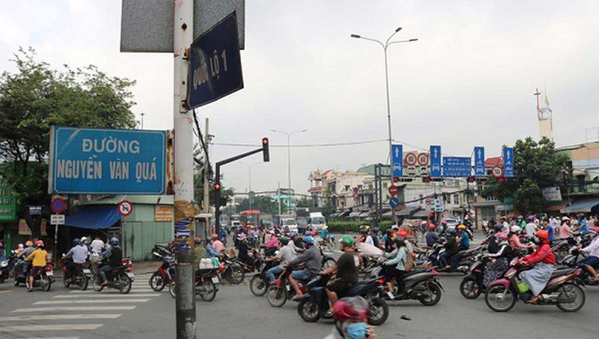 Cầu Vượt Ngã Tư Đình Quốc Lộ 1 – Nguyễn Văn Quá Quận 12