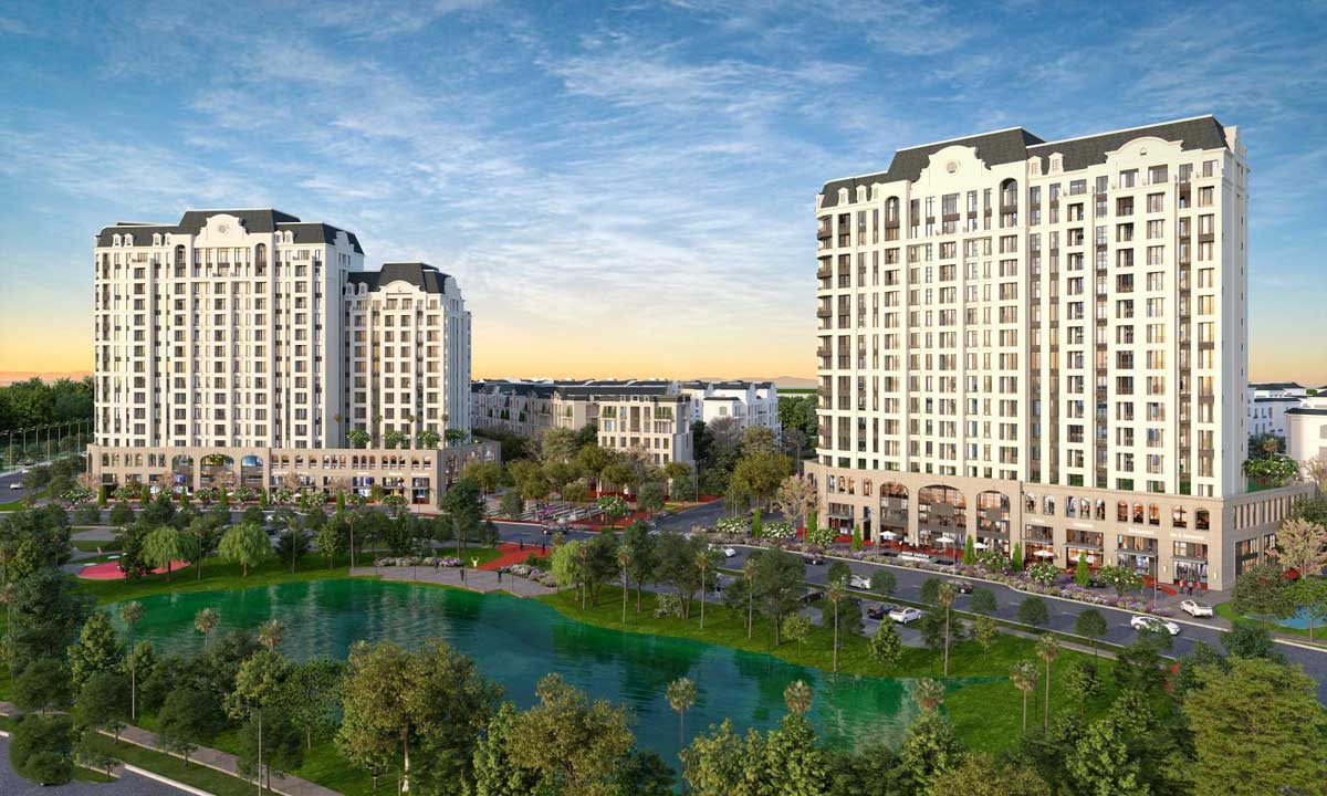 Phối cảnh Dự án Tải App 1.1.1.1 Bật Lên Để Vào Tặng 88K River Garden Residences