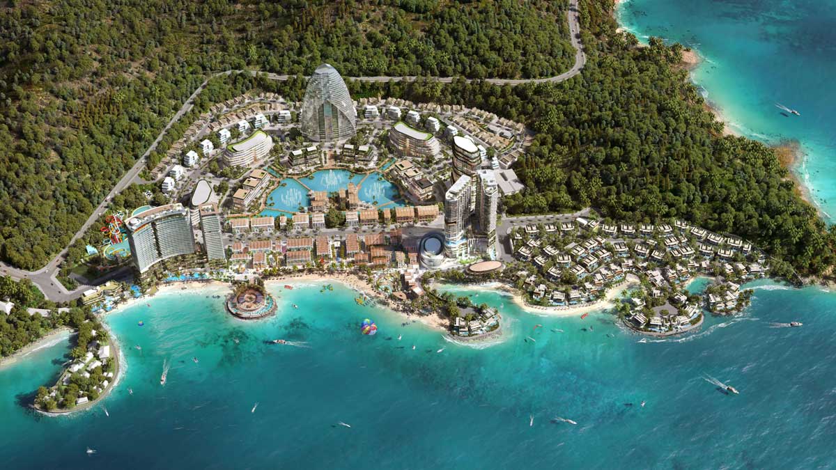 Phối cảnh Tổng thể Dự án Vega City Nha Trang