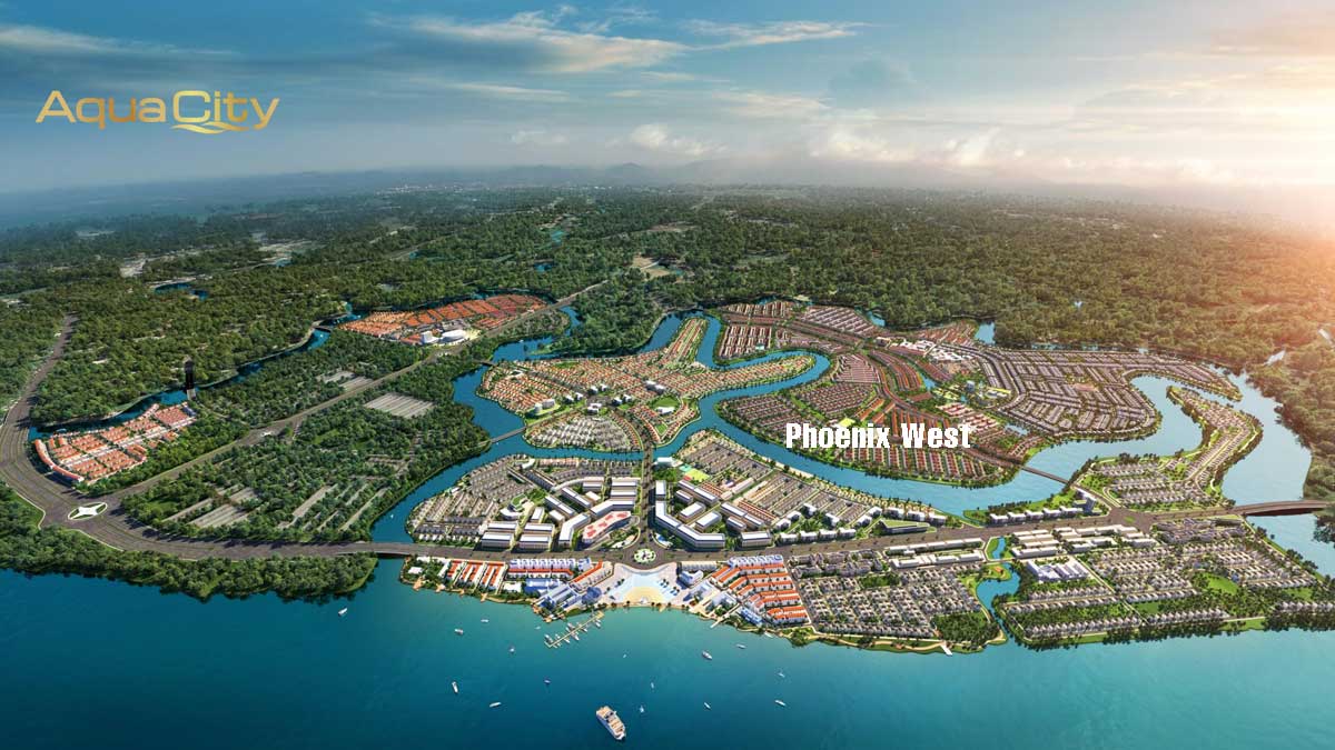 Phân khu Phoenix West - Đảo Phượng Hoàng tại Khu đô thị Aqua City