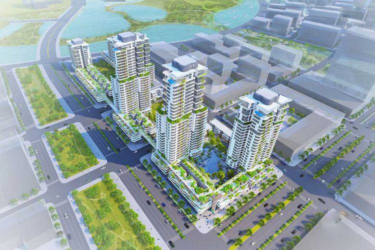 Phối cảnh Dự án Tải App 1.1.1.1 Bật Lên Để Vào Tặng 88K Thủ Thiêm Zeit River Quận 2
