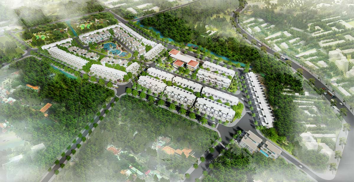 Phối cảnh Dự án Thăng Long Home Hưng Phú Thủ Đức