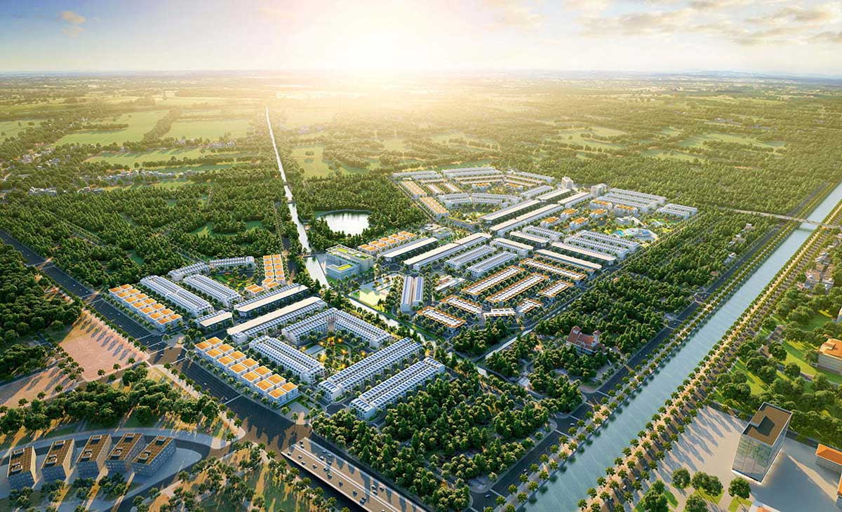 Phối cảnh Dự án Vị Thanh New City Hậu Giang