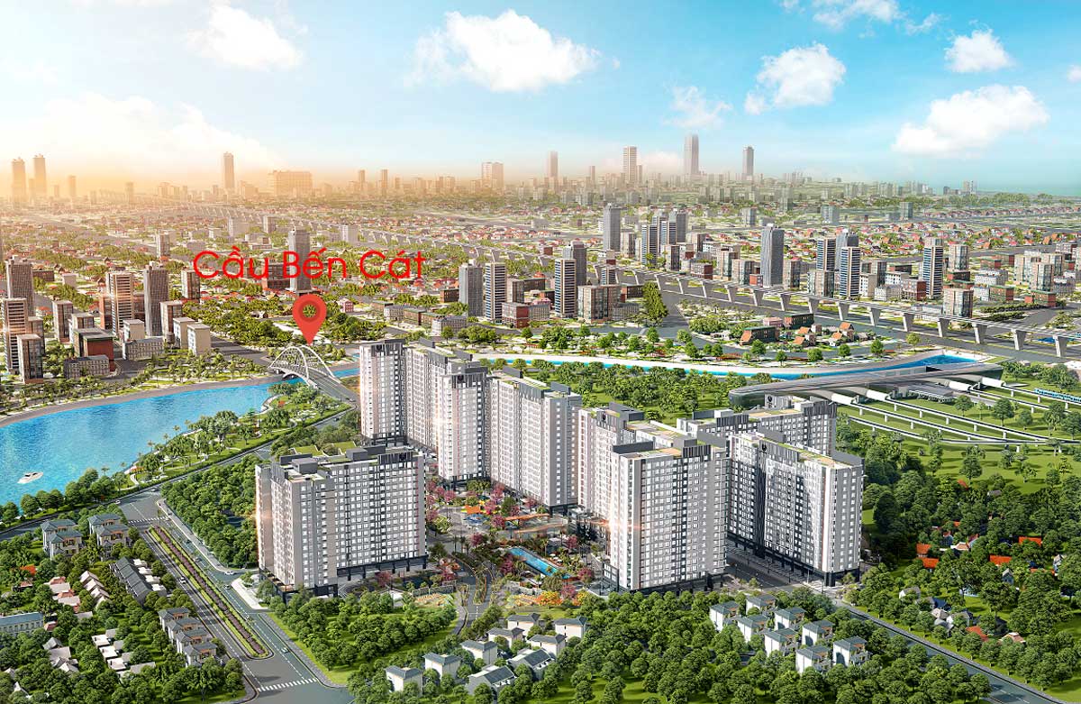Dự án Xây dựng cầu rạch Bến Cát nối Dự án Picity High Park với Đường Lê Thị Riêng Quận 12