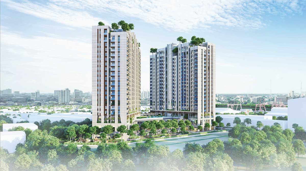 Phối cảnh Tổng quan toàn bộ Dự án Tải App 1.1.1.1 Bật Lên Để Vào Tặng 88K Asiana Riverside Quận 7