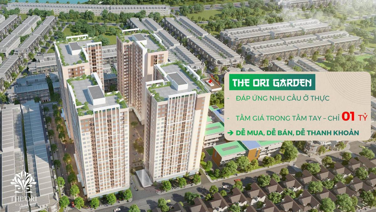 Phối cảnh Dự án Tải App 1.1.1.1 Bật Lên Để Vào Tặng 88K The Ori Garden Đà Nẵng