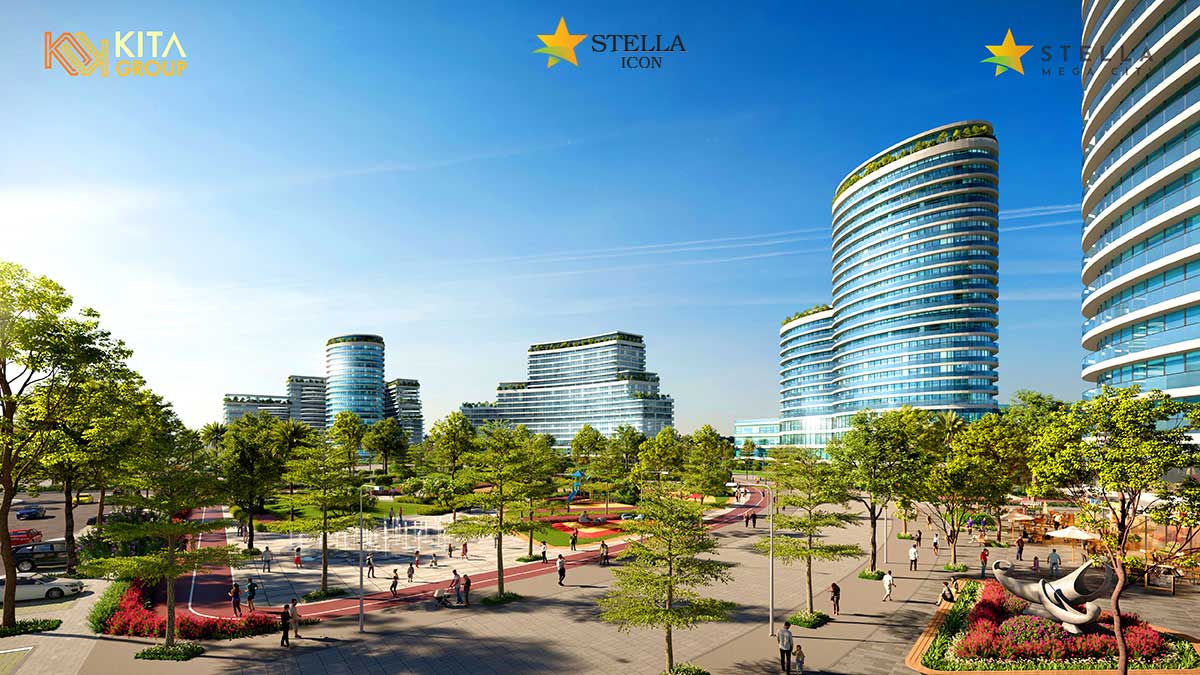 Toàn cảnh Dự án Tải App 1.1.1.1 Bật Lên Để Vào Tặng 88K Stella Icon tại KĐT Stella Mega City
