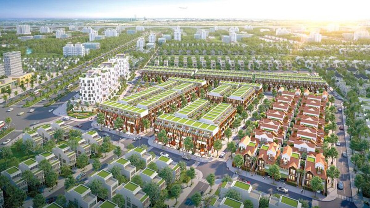 phoi canh khu dan cu quoc linh diamond city - Khu Dân Cư Quốc Linh
