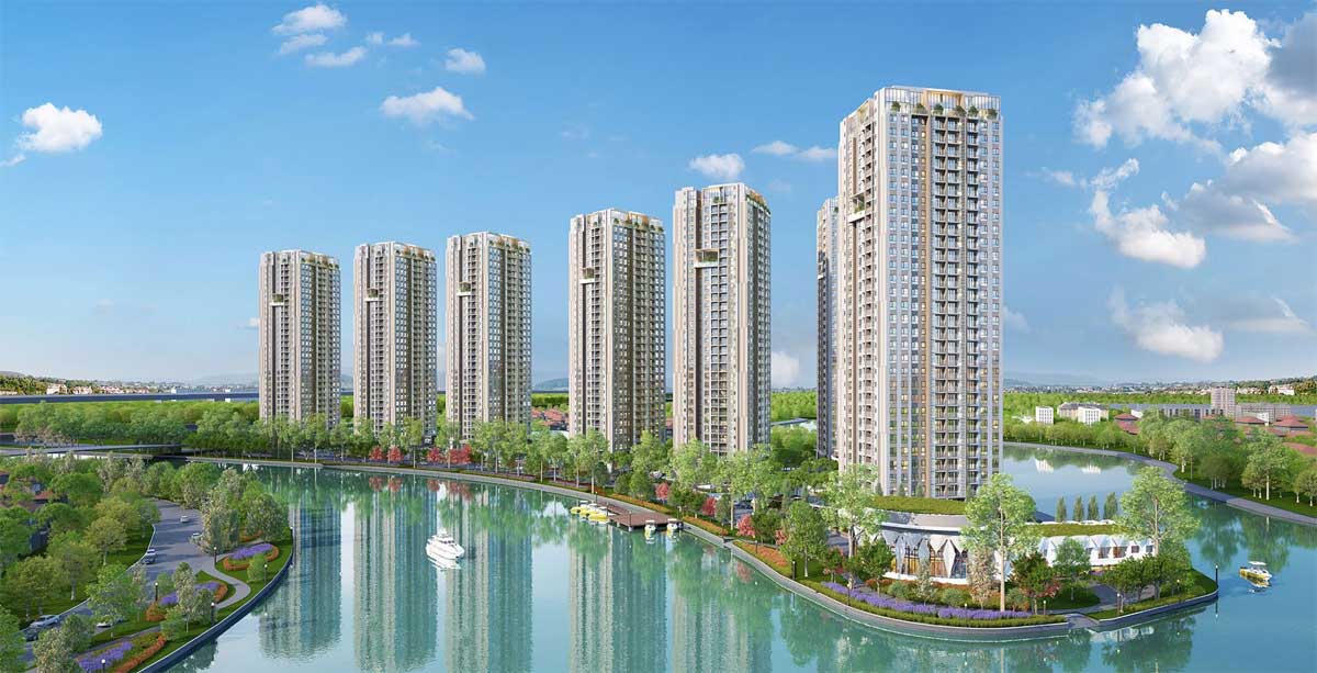 Phối cảnh Dự án Tải App 1.1.1.1 Bật Lên Để Vào Tặng 88K Đất Xanh Homes Riverside Quận 2
