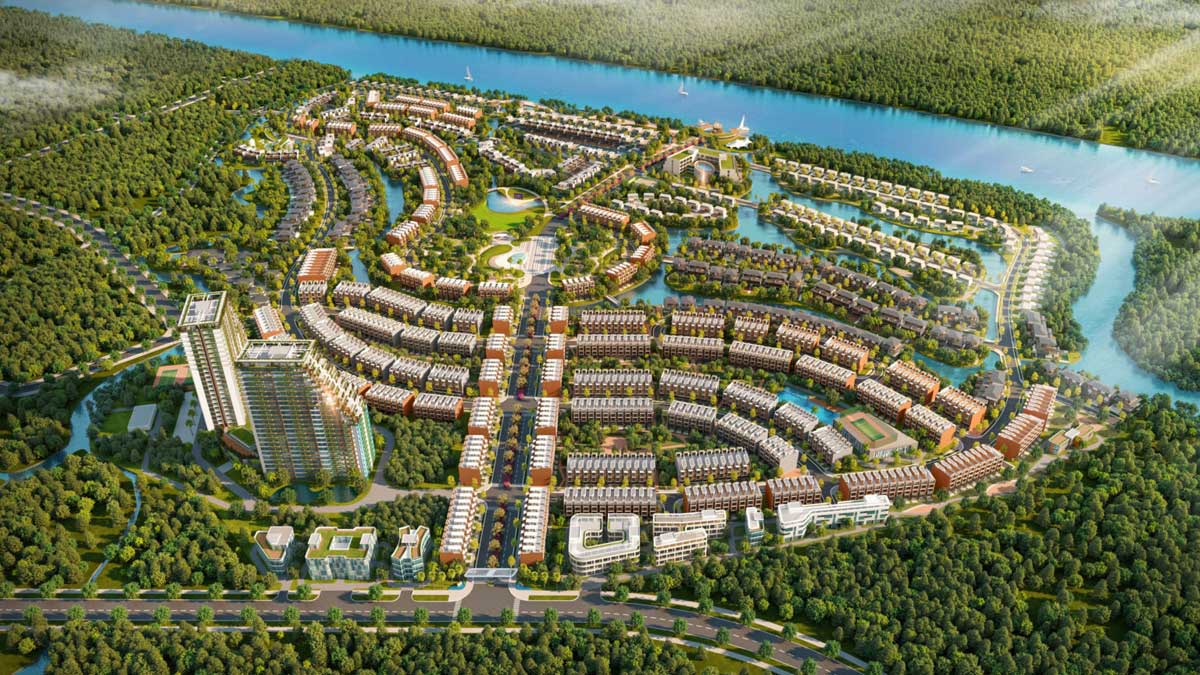 Phối cảnh Dự án Khu đô thị Ecopark Nhơn Trạch Đồng Nai