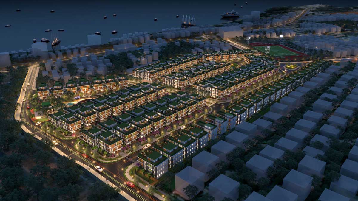 Phối cảnh Dự án Hill Villas Mũi Né Phan Thiết