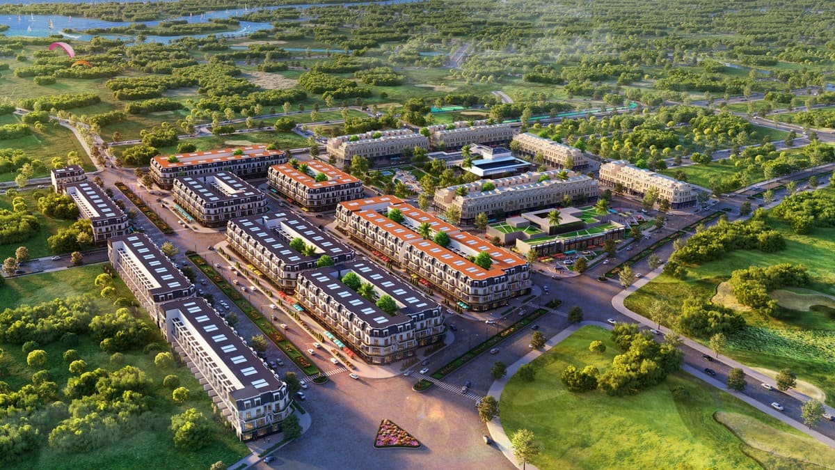 Grand Navience City trên cao - Grand Navience City