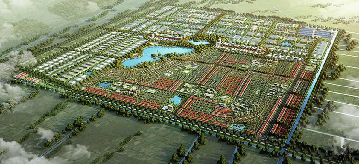 Phối cảnh Dự án Khu đô thị Suntec City Đức Hòa Long An