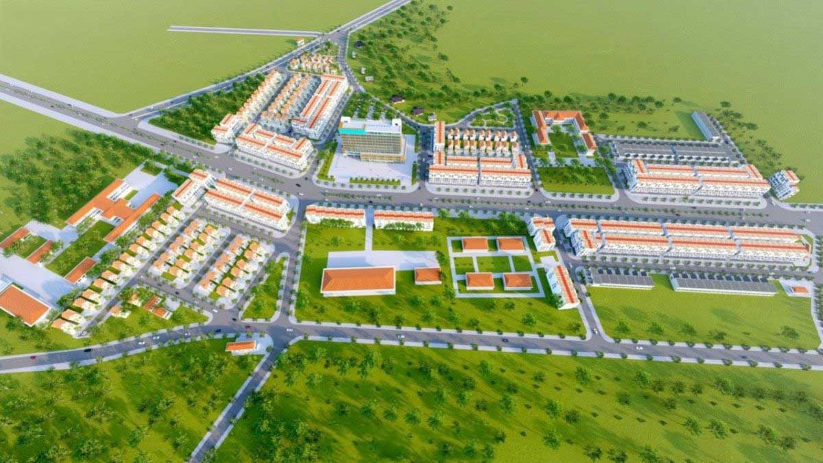 Phối cảnh Dự án Cát Tường Edu Town Bình Long Bình Phước