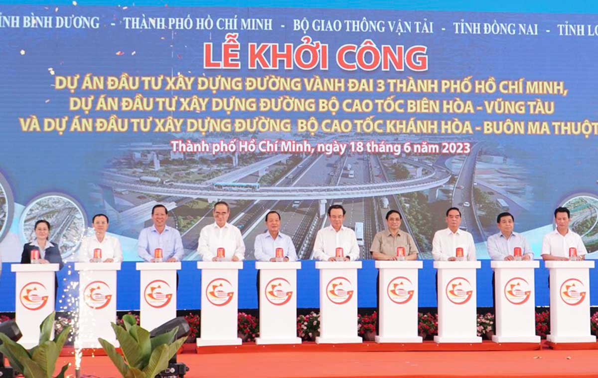 Lễ khởi công Đường Vành Đai 3 TPHCM