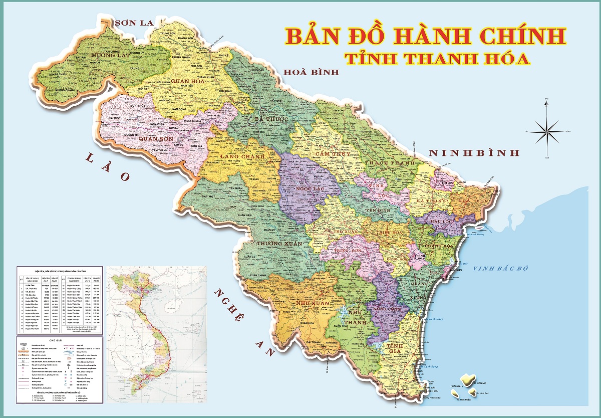 ban do hanh chinh tinh thanh hoa - BẢN ĐỒ HÀNH CHÍNH TỈNH THANH HOÁ & THÔNG TIN QUY HOẠCH THANH HOÁ MỚI NHẤT