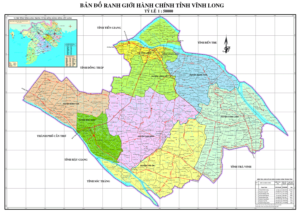 ban do hanh chinh tinh vinh long - BẢN ĐỒ HÀNH CHÍNH TỈNH VĨNH LONG & THÔNG TIN QUY HOẠCH VĨNH LONG MỚI NHẤT