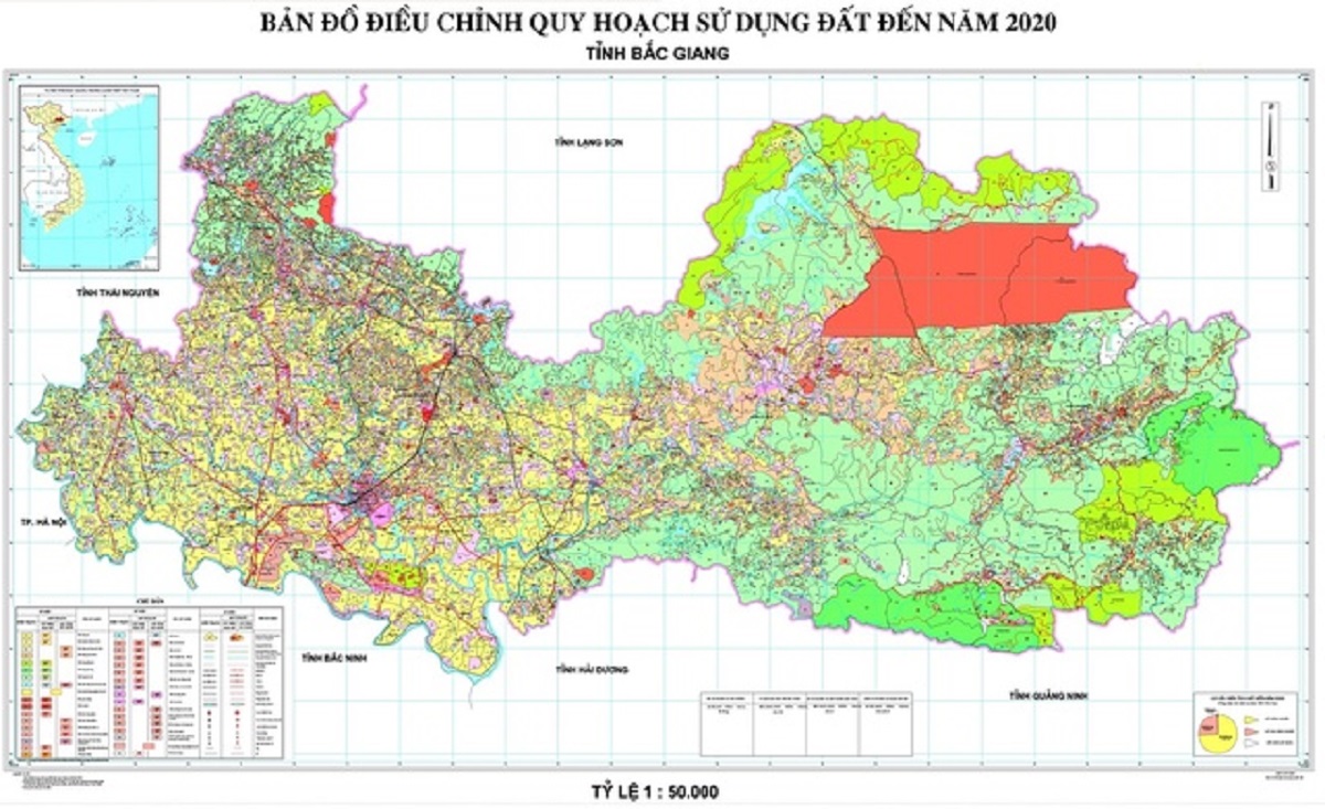 ban do quy hoach tinh bac giang - BẢN ĐỒ HÀNH CHÍNH TỈNH BẮC GIANG & THÔNG TIN QUY HOẠCH BẮC GIANG MỚI NHẤT