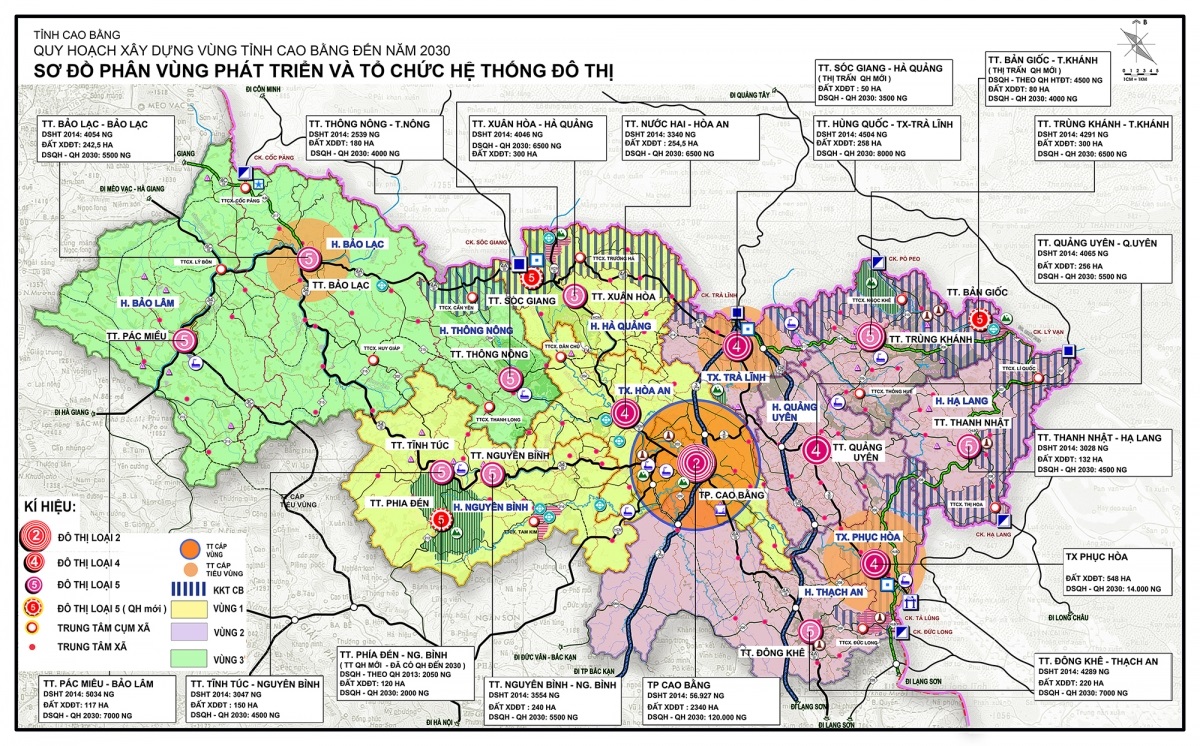 ban do quy hoach tinh cao bang - BẢN ĐỒ HÀNH CHÍNH TỈNH CAO BẰNG & THÔNG TIN QUY HOẠCH CAO BẰNG MỚI NHẤT